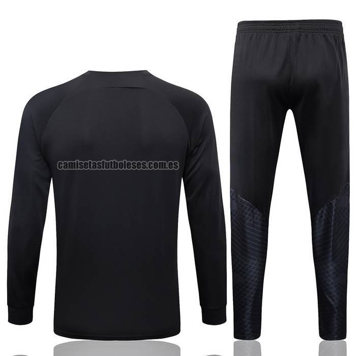 Chandal de Chaqueta del Paris Saint-Germain Jordan Nino 2023 2024 Negro